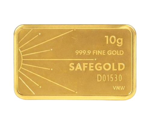 SafeGold 10g Limited Edition Gold Bar