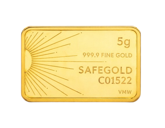 SafeGold 5g Limited Edition Gold Bar